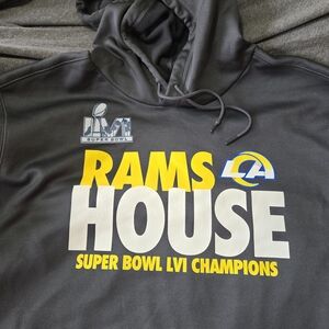 Rams House Super Bowl LVI Champions Nike Hoodie. XXL